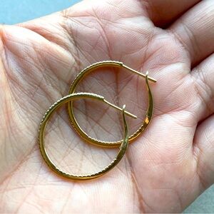 Ring Concierge Diamond Hoop Earrings